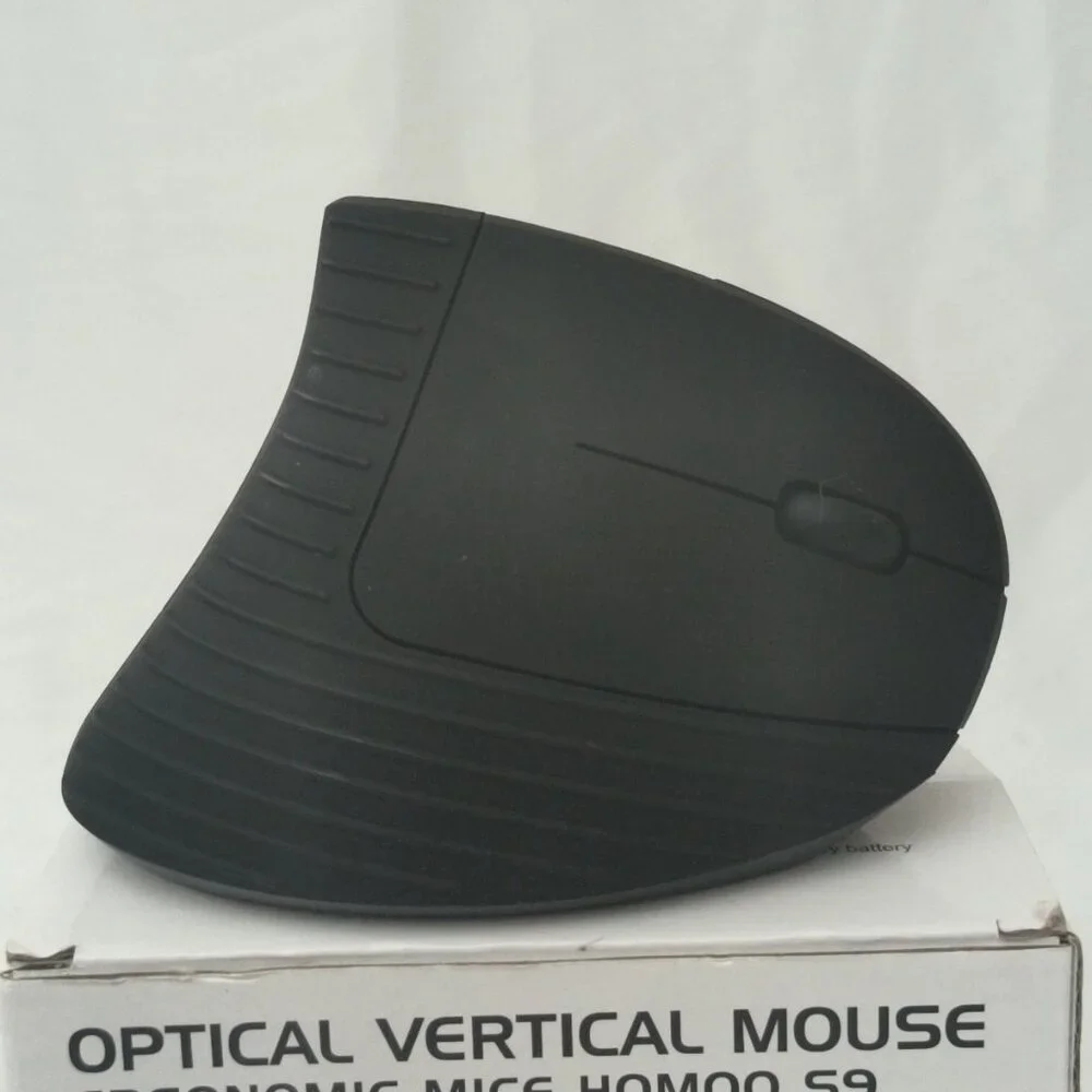 6D Wireless Optical Vertical Mouse Ergonomic Mice Homoo S9 NEW